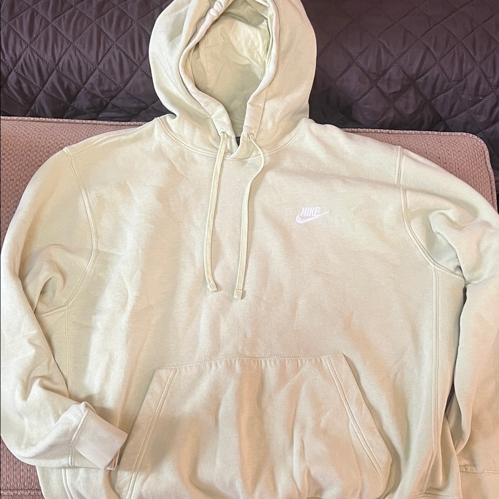 Nike Men's Light Cream Hoodie